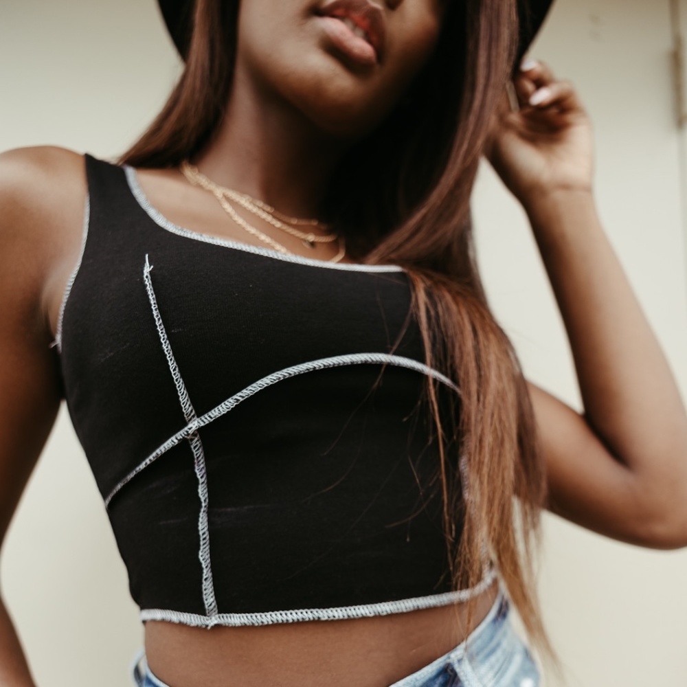 Imani Exposed Seam Tank Top
